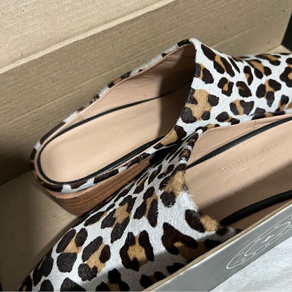 Able (Local + Global) Miriam Leopard Print Calf Hair Mule - 6 - Picture 6 of 12